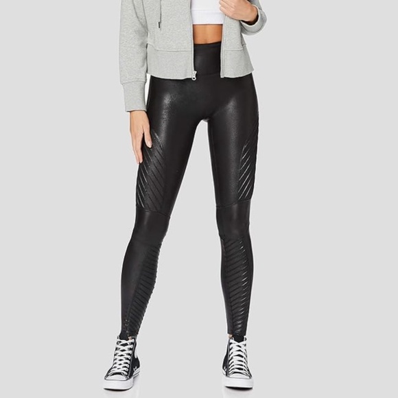 Spanx Moto Leggings S - Picture 2 of 8